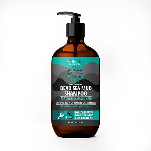 Totes Meer Schlamm Shampoo - Anti Haarverlust & Anti Schuppen Shampoo SLS Frei und Parabenen Frei