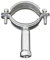 Stainless Steel Mount Pipe Supports, Adjustable Pipe Bracket Clamp Pipe Straps with Screws