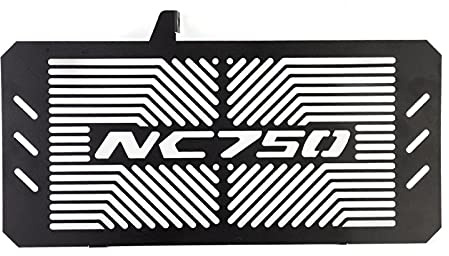 Radiator Guard-Radiator Guard Black Motorcycle Radiator Guard Protector Grille Grill Cover for NC750 Series Stainless Steel Black