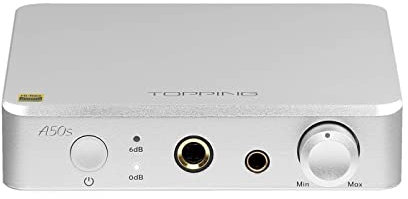 Topping A50S Amplificatore per cuffie NFCA Hi-Res (argento)