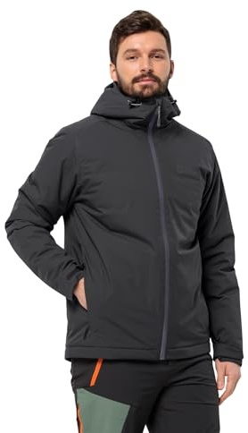 Jack Wolfskin Herren Wisper Ins Jkt M Jacket, Schwarz, M EU