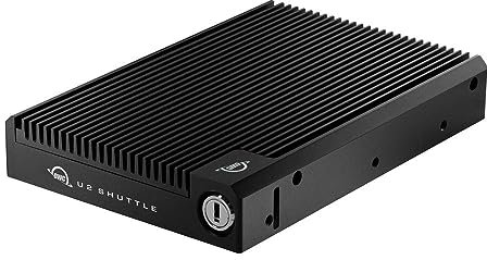 OWC 4TB U2 Shuttle Carries Up to Four NVMe M.2 SSD to U.2 Carrier Shuttle