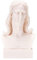 Jesus Christus Statue Alabaster Büste 6,2 Zoll