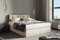 Trapani Boxspringbett mit Bettkästen Taschenfederkern H3 Matratze mit Topper (Hellbeige, 180 x 200 cm)