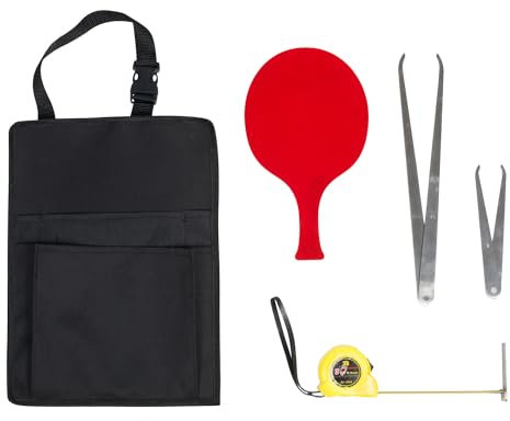 Megaform Boccia Schiedsrichter-Set | Inkl. Messwerkzeugen | Für Boccia Training und Wettkämpfe | Praktische Transporttasche