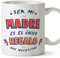 MUGFFINS Tazas para MADRE/MAMÁ - En Español - Soy el único regalo que necesitas - 11 oz / 330 ml - Regalo original y divertido