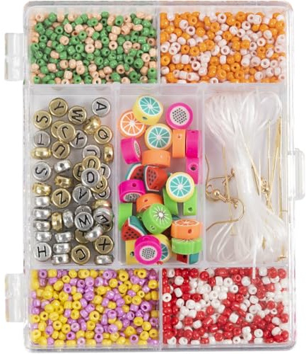Creativ Craft Mix Schmuck, kräftige Farben, Fruchtmischung, 1 Packung