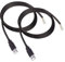 RIIEYOCA 2Pcs USB 2.0 Maschio Plug 4pin filo nudo, cavo dati di alimentazione USB cavo Pigtail fai da te per apparecchiature USB installato o fai da te sostituire riparazione (2m)