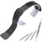 MCXGL 18 mm Edelstahl-Armband, kompatibel mit Casio A700W, A158WA, A168WA, AE1000, klassisches Armband, Unisex, Ersatzarmband, 18mm, Edelstahl-Uhrenarmband