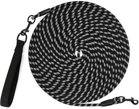 Schleppleine 10m für Hunde, 5m 10m 20m 30m Hundeleine für Mittlere Große Hunde mit Gepolsterter Griff (Schwarz)