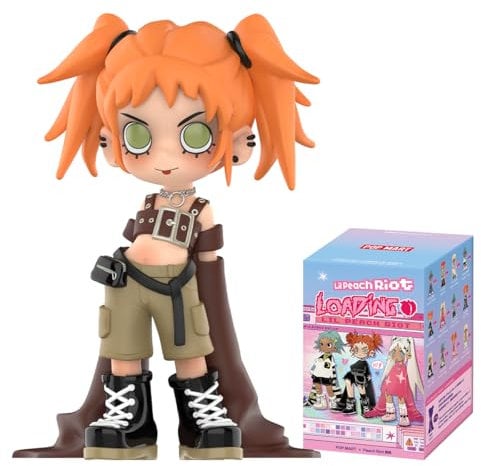 POP MART Lil Peach Riot: Loading! Series Figures 1Box Premium Design Gifts for Women Fan-Favorite Collectible Chic Art Toy Action Figure