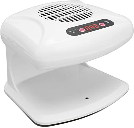 Leistungsstarker 300-W-Nagel-Lufttrockner, Nagelgebläse mit Heißem und Kühlem Wind, Schnell Trocknender, Aushärtender Nail-Art-Gel-Nagellack-Trockner, Intelligenter Sensor mit