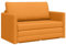 Genérico wenjingqi Schlafsofa, 2-in-1, Senfgelb, 124 x 71 x 78 cm, Stoff, 4106699