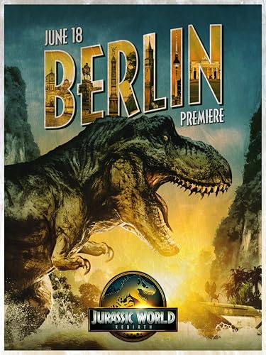 Jurassic World Rebirth Berlin Premiere - Poster, 30 x 40 cm