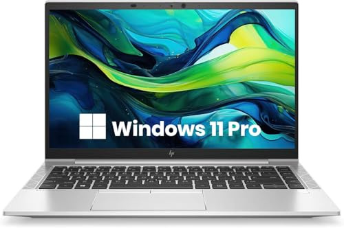 HP EliteBook 840 G8 Business Laptop, 11th Gen Intel Core i7-1165G7, 16GB RAM, 512GB SSD, Qwerty Keyboard, Windows 11 Pro (Renewed)