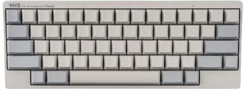 HHKB - Happy Hacking Keyboard Professional Classic, White | Wired, USB, Mac, Windows, Blank | 2 Year Advance Exchange Warranty