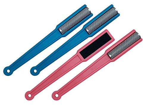 Iloda® 4x Hornhautraspel, Hornhautentferner, Hornhauthobel, Hornhautfeile, Hühneraugen, Hornhaut grob und fein entfernen