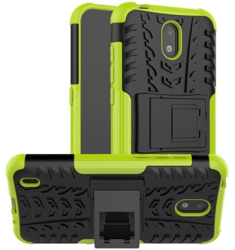 betterfon Oudoor Hülle Kompatibel mit Nokia 3.4 | Case Panzer Hülle Cover Schutzhülle Etui Bumper | Grün