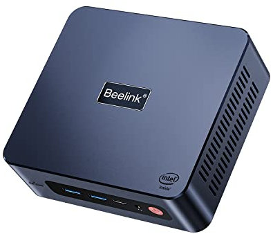 Beelink ME Mini, Mini PC NAS, Intel Alder Lake N95(4C/4T, up to 3.4GHz), 12GB LPDDR5, 1TB PCIe SSD, 6 M.2 PCIe3.0 Slots, WiFi 6, Bluetooth 5.2, Dual 2.5GHz LAN, NAS Storage, Private Cloud, Soft Router