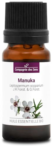 MANUKA (Leptospermum scoparium) BIO - 10 ml - Hochwertiges ätherisches Öl - 100 % rein, natürlich, chemotypisiert & vollständig
