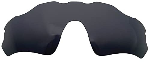 Wetnenss Ersatzgläser für Oakley Radar EV Path OO9208 Sonnenbrille Polarisiert Dicke 1.5mm Salzprävention Ölfest (Dunkelrot) (Dunkelrot) (schwarz)