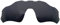 Wetnenss Ersatzgläser für Oakley Radar EV Path OO9208 Sonnenbrille Polarisiert Dicke 1.5mm Salzprävention Ölfest (Dunkelrot) (Dunkelrot) (schwarz)