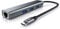CSL – USB C HUB mit RJ45 Ethernet – LAN Network Adapter – 3 USB 3.2 Gen2 Ports Typ A mit 10 Gigabit – für PCs, Notebooks, Tablets mit USB-C Anschluss – schwarz