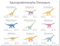 wandmotiv24 Leinwandbild Tiere, Dinosaurier, Querformat M0690