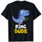 Ring Träger Ring Dude Dino T-Rex Hochzeit Party Sicherheitsring T-Shirt