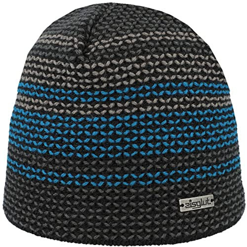 Eisglut Unisex Arrono Strickmütze, Schwarz.Ozean, Einheitsgröße EU