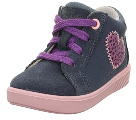 Superfit Mädchen SUPIES Sneaker, BLAU/PINK 8030