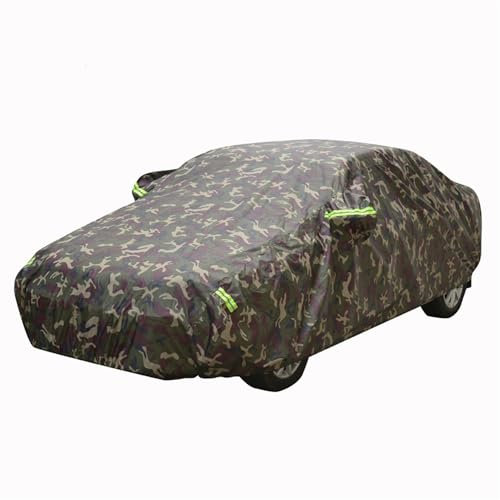 Autoabdeckung Wasserdicht,für Toyota Hilux GR Sport (2015-2023),Staubdichte Anti-UV-verdickende Autoplane Allwetterschutz,E-Camouflage