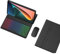 HLTOOP Custodia con Tastiera per Lenovo Tab M10 Plus 3rd Gen 10.6 2022 (TB125FU /TB128FU /TB128XU), Tastiera Retroilluminata A 7 Colori con Mouse, Cover Posteriore in Morbido TPU,Nero