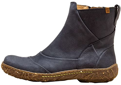 El Naturalista Damen Ankle Boots Nido, Frauen Stiefeletten,halbstiefel,Kurzstiefel,uebergangsschuhe,Ocean-Vaquero,41 EU / 7.5 UK