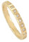 Promise Ring Women, Ring 18 Karat Gold Größe 52 (16.6) Moissanit Rundschliff Weiß Gravur Für Muttertag Ringe Verlobung