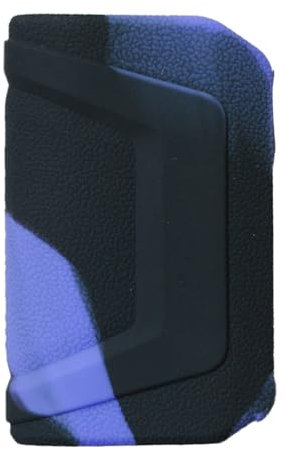 RUIYITECH Custodia protettiva in silicone per GeekVape Aegis Legend 3 Mod Kit (nero viola)