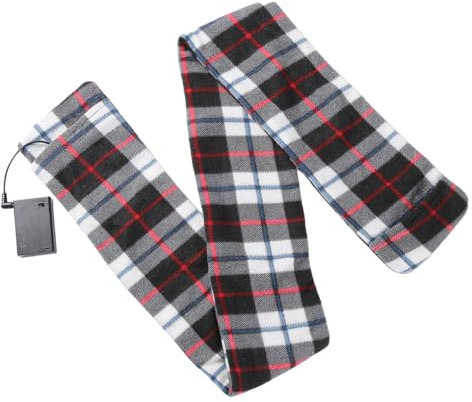 Battery Operated Heated Scarf | Thermal Neck Wrap for Stiffness Relief and Warmth | Electric Neck Heating Brace, Portable Heated Scarf for Pein Alleviation, Comfort, and Winter Wear, Ideal for Home