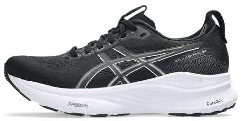 ASICS Damen Gel-Kayano 32 Laufschuhe, Schwarz/Weiß, 9 Narrow