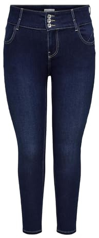 ONLY Carmakoma Damen Caranna Hw Skinny ANK MBD DNM Ana