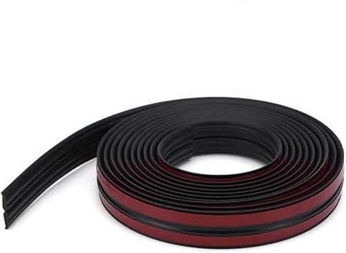 5M Black Flexible Edging Trim for Tile Floor Bathroom Door Frame Countertops,Self Adhesive Inside Outside Corner Strip,Transition Strip,Caulk Molding Tape,Furniture Protector Guards,20mm(10mm+10mm
