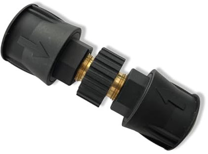 HAFRILY Schnellverschluss Kärcher Adapter Doppelseitigem M22 AG 14mm Adapter Schnellverschluss für K-Serie K2 K3 K4 K5 K6 K7 für Schnellkupplung für Pistole und Hochdruckreiniger (1 Stück)