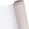 Rouleau de toile de lin professionnelle pour peinture – 5 m x 88 cm – Toile vierge apprêtée pour peinture acrylique et peinture à l'huile – Fournitures d'art idéales pour les artistes, peintres et