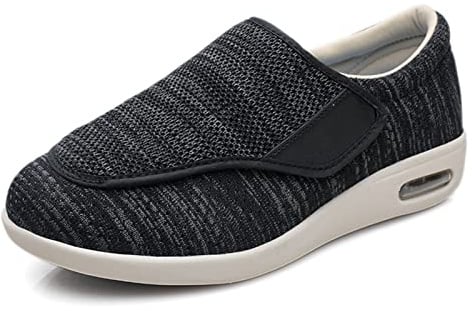 Scarpe da Donna per diabetici, Taglie Uomo, Comfort terapeutico per la Camminata, Tecnologia di Supporto Extra-Largo, Leggere