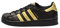 adidas Superstar C Sneaker, Core Black Metallic Gold Metallic Gold, 31 EU