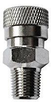 JUFENG Paintball Co2 HPA Druckluft-Adapter weiblich Quick Disconnect 1/8 NPT