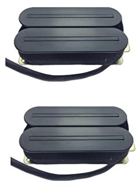 2 x Dual Hot Rail Humbucker Pickup Tonabnehmer 4P High-Output für E-Gitarre Akustik Gitarre