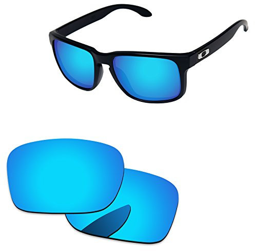 PapaViva Ersatzgläser für for Oakley Holbrook Mix OO9384, Eisblau - nicht polarisiert,