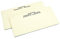 Briefkarten und Briefumschläge elfenbeinfarben mit Ihrer kompletten Adresse, 100 Briefkarten + 100 Briefumschläge