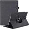 Funda para iPad Air 2/Air 1/iPad de 9,7 pulgadas 2018/2017 (5ª y 6ª generación), funda ajustable de 360 grados con vista multiángulo y función de apagado automático (A-Black)