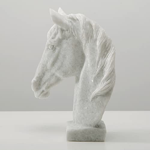 Lily's Living AM80920010 Statue, handgeschnitzt, Marmor, 22,9 cm, Weiß